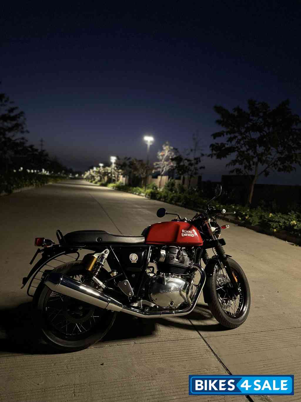 Rocker Red Royal Enfield Continental GT 650