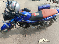 Blue Bajaj Discover 125
