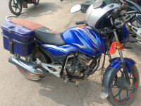 Blue Bajaj Discover 125
