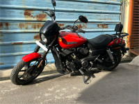 Harley Orange Harley Davidson Street 750