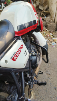 White Royal Enfield Scram 411