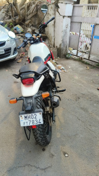 White Royal Enfield Scram 411