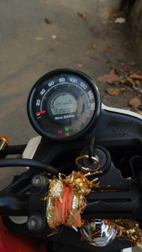 White Royal Enfield Scram 411