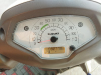 White Suzuki Access 125