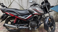Grey Black TVS Star City Plus BS VI