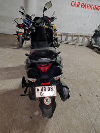 Black TVS NTORQ Super Squad Edition