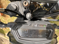 White Bajaj Dominar 400