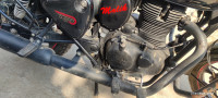 Dark Stealth Black Royal Enfield Classic 350 Dual Channel BS6
