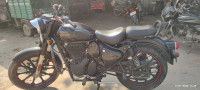 Dark Stealth Black Royal Enfield Classic 350 Dual Channel BS6