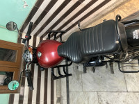 Red Black Royal Enfield Bullet 350 ES