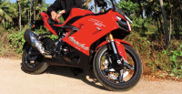 Red TVS Apache RR 310