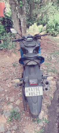 Blue Suzuki Gixxer SF Fi