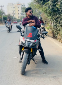 Black TVS Apache RTR 310