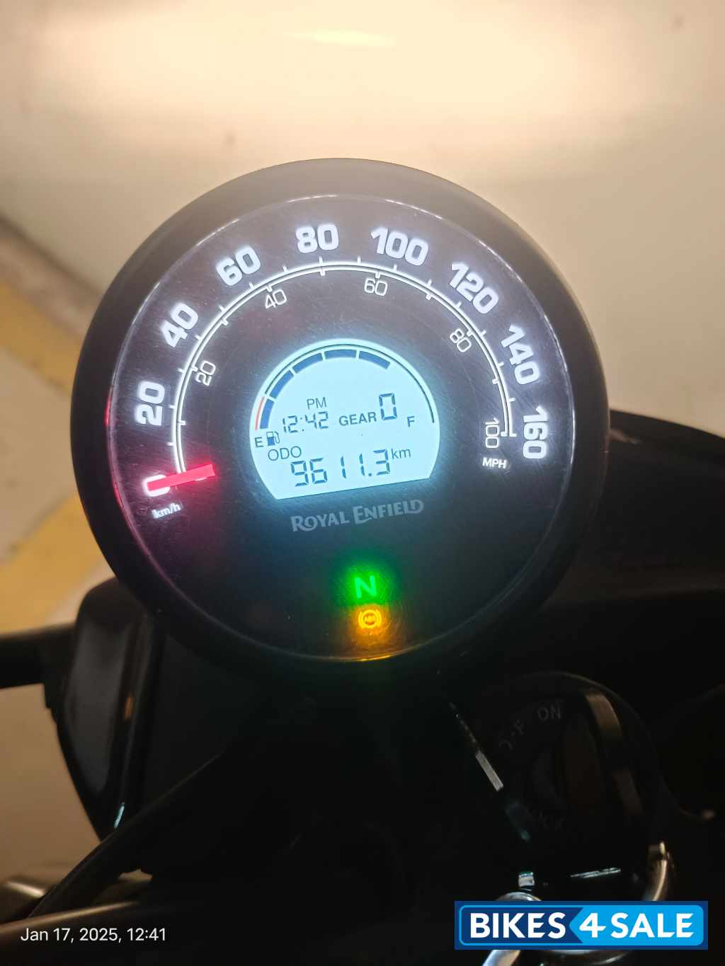 Silver Spirit Royal Enfield Scram 411