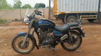 Blue Royal Enfield Thunderbird TwinSpark 350
