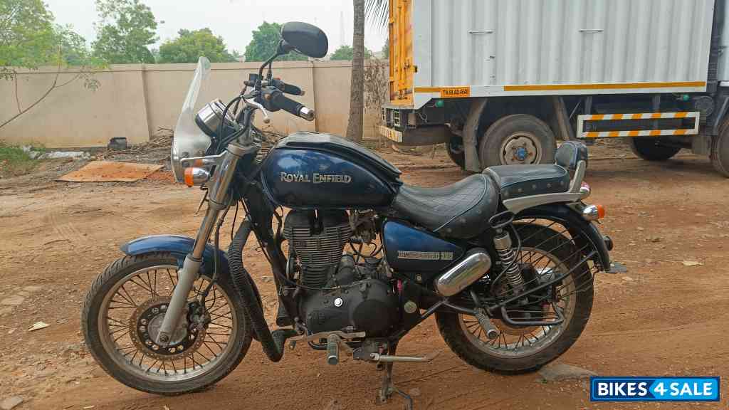 Blue Royal Enfield Thunderbird TwinSpark 350