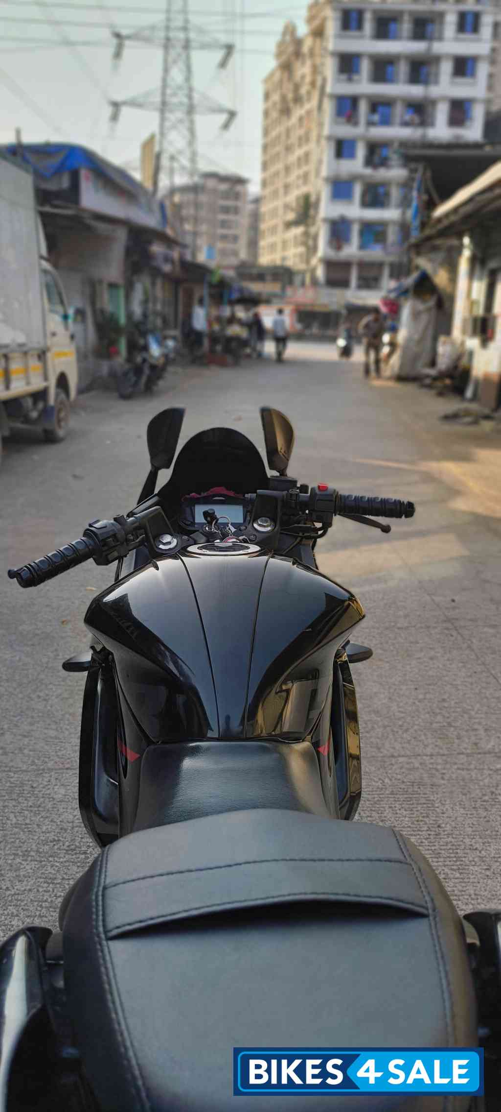 Black Glossy Suzuki Gixxer SF BS6