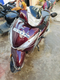 Maroon TVS Jupiter 125 SmartXonnect
