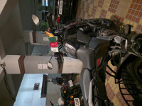 Black Suzuki V-Strom SX