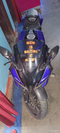 Blue Yamaha YZF R15 V3
