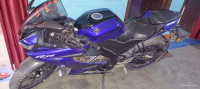Blue Yamaha YZF R15 V3