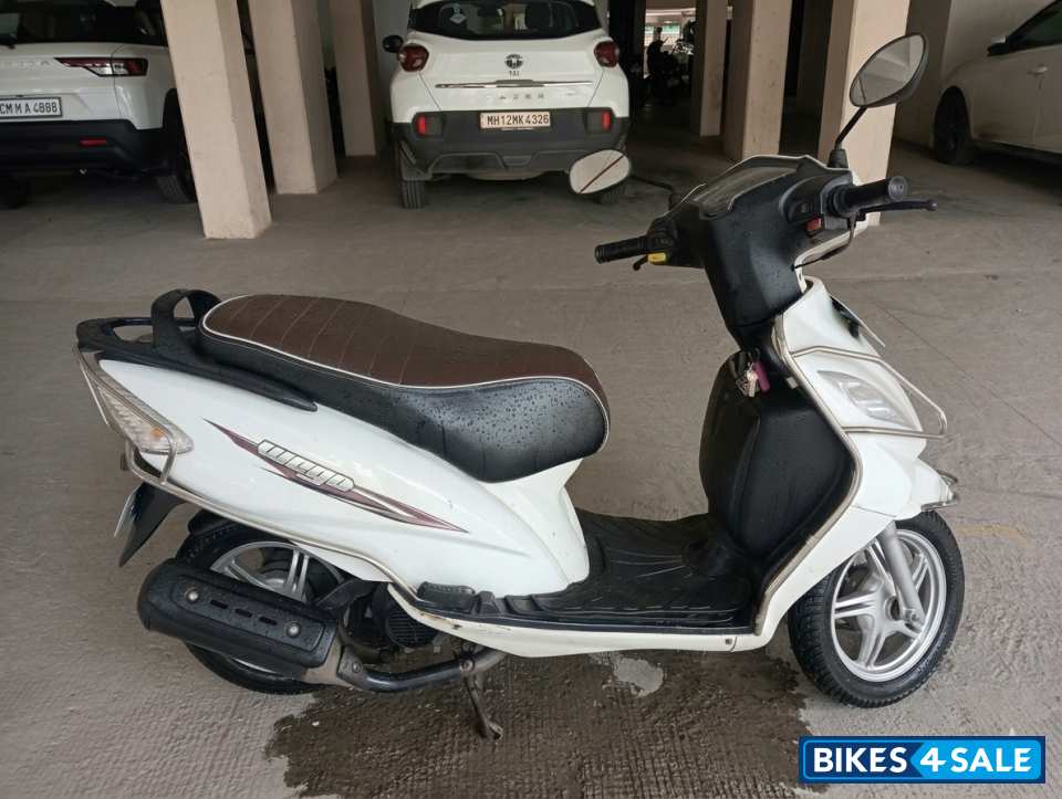 White TVS Wego White TVS Wego