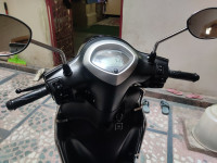 Black Metallic Yamaha Fascino 125 Fi Hybrid
