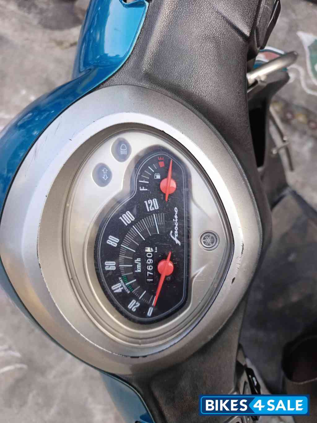 Green Yamaha Fascino Green Yamaha Fascino