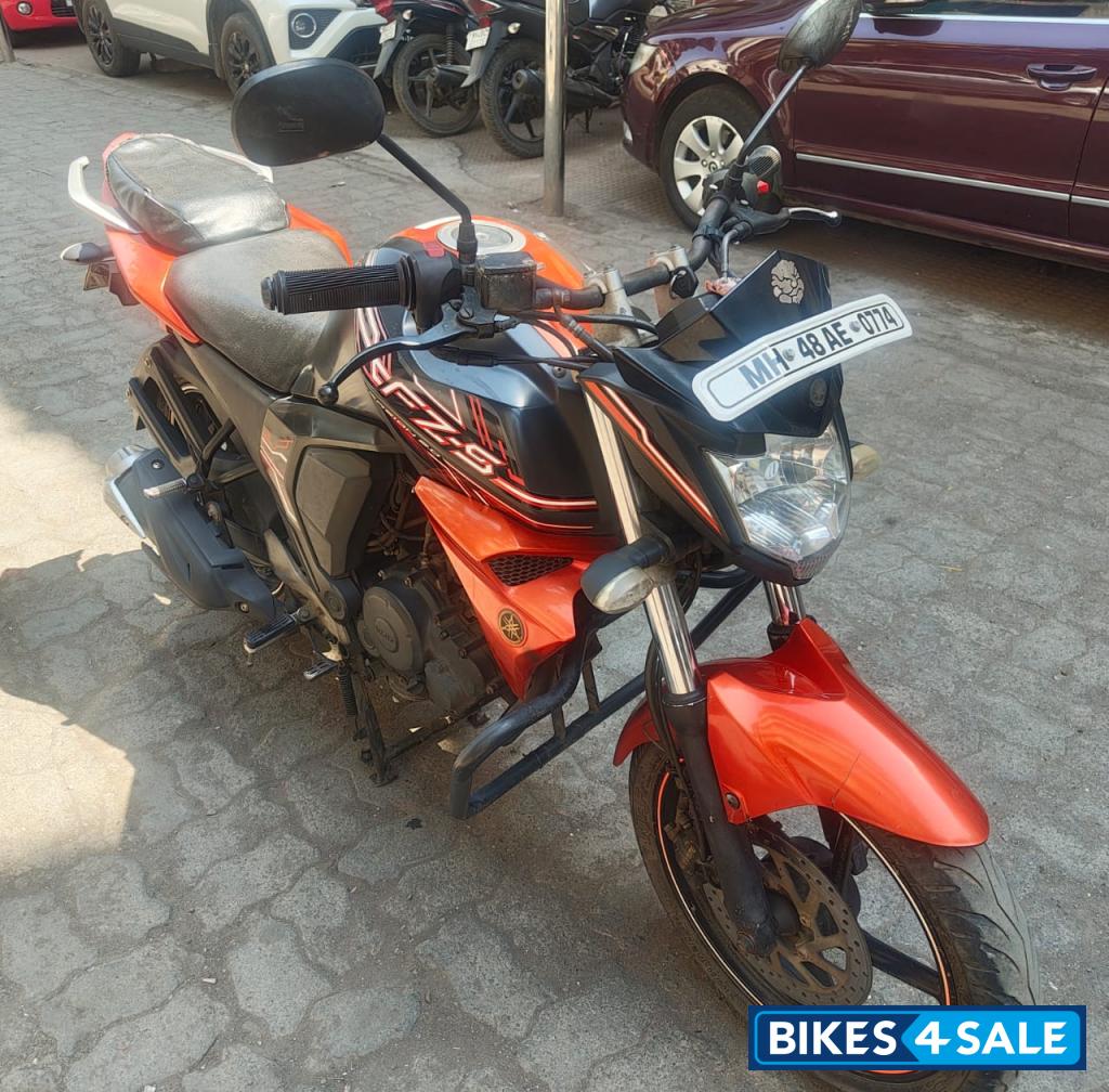 Black Orange Yamaha FZ-S