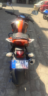 Black Orange Yamaha FZ-S