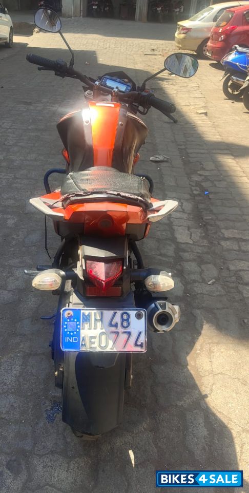 Black Orange Yamaha FZ-S