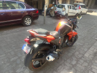 Black Orange Yamaha FZ-S