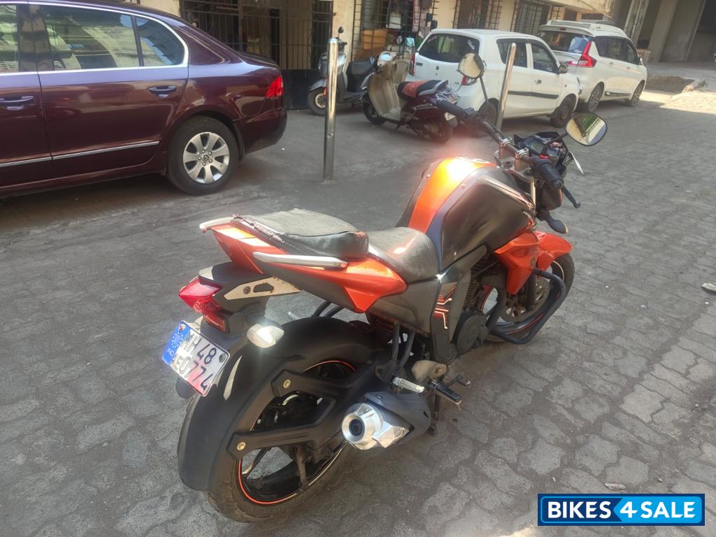 Black Orange Yamaha FZ-S