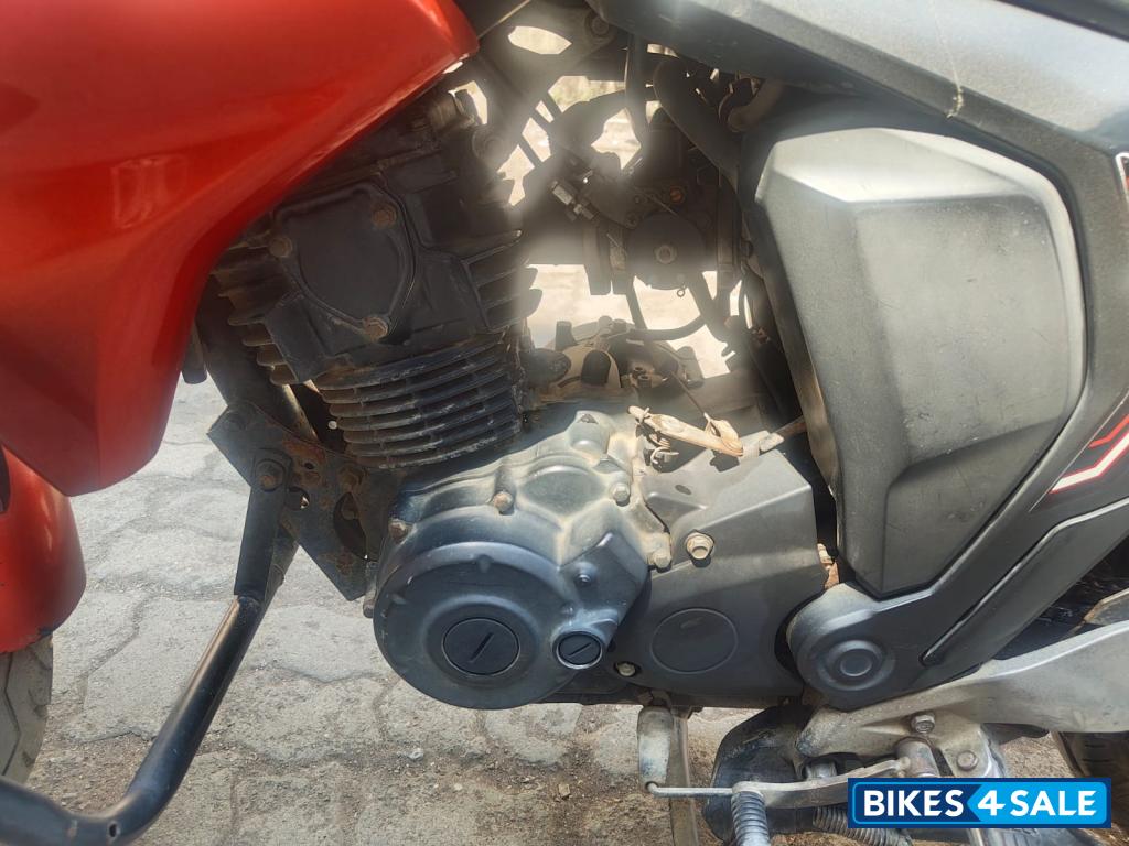 Black Orange Yamaha FZ-S