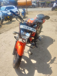 Black Orange Yamaha FZ-S