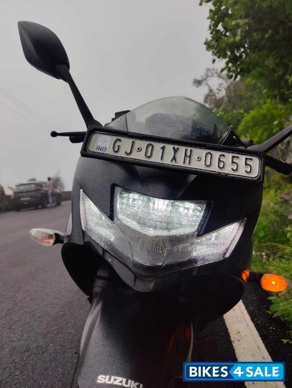 Matte Black Suzuki Gixxer SF 250 BS6