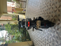 Matte Black TVS Apache RTR 200 4V