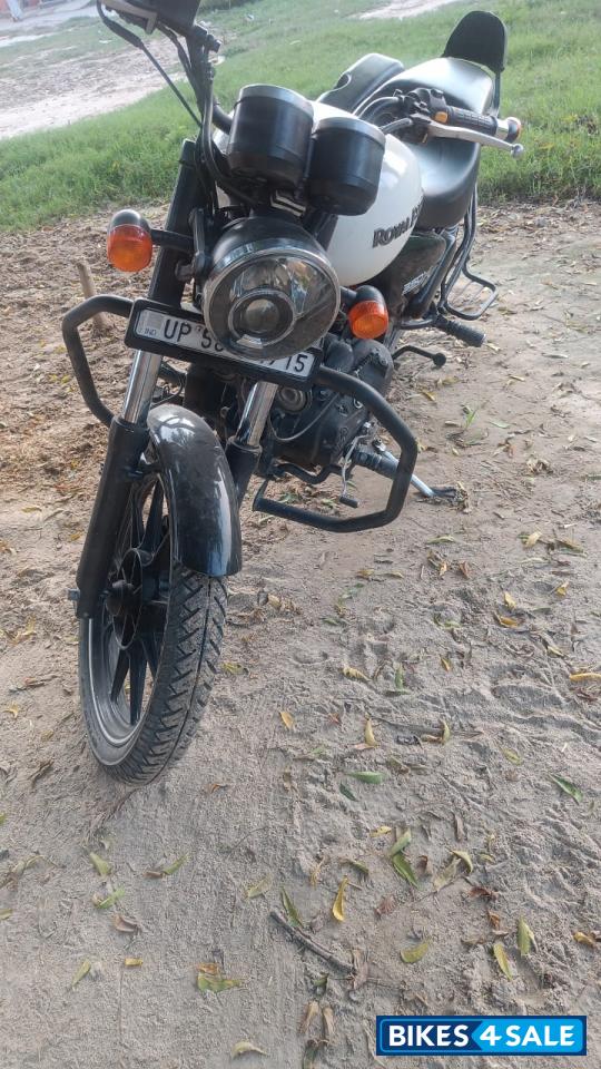 Black And White Royal Enfield Thunderbird X 350