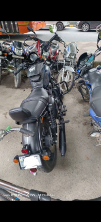 Blue Yezdi Roadster Dark