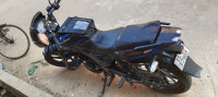 Blue And Black Bajaj Pulsar P150 Twin Disc Split Seat