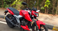 Red TVS Apache RTR 160 4V