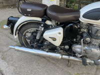 Ash White Royal Enfield Classic 350