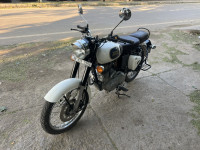 Ash White Royal Enfield Classic 350