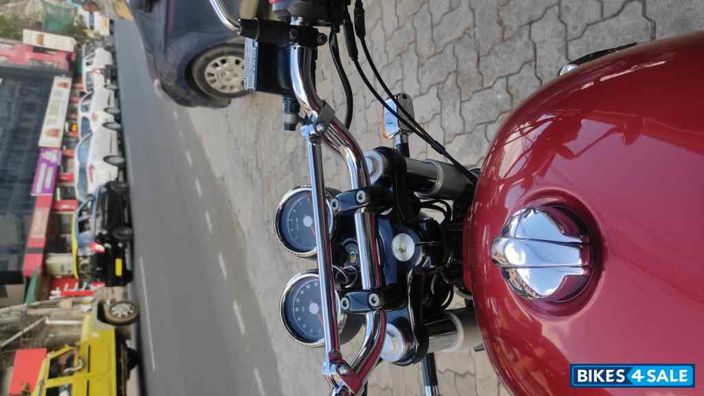 Canyon Red Royal Enfield Interceptor 650 Twin