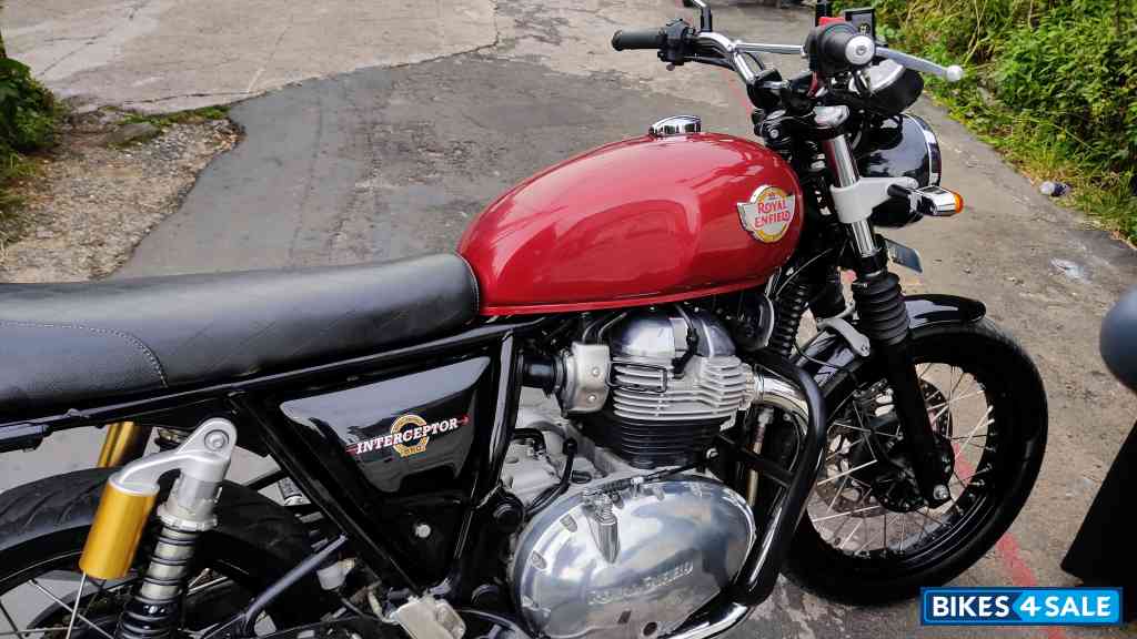 Canyon Red Royal Enfield Interceptor 650 Twin