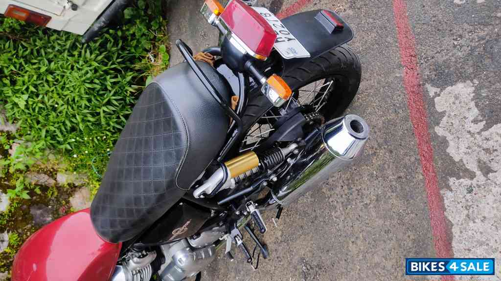 Canyon Red Royal Enfield Interceptor 650 Twin