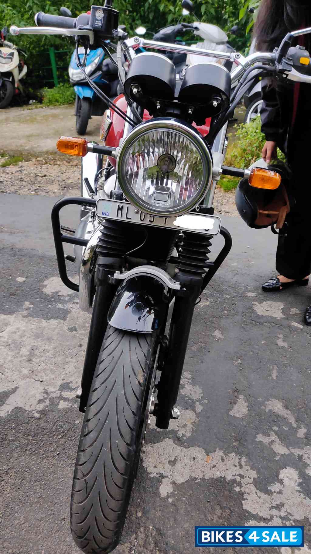 Canyon Red Royal Enfield Interceptor 650 Twin
