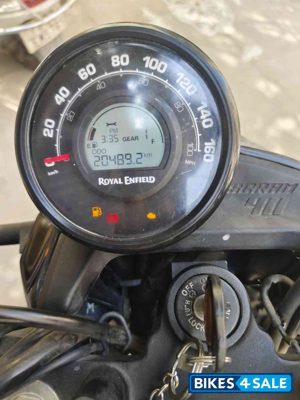 Sliver Spirit Royal Enfield Scram 411