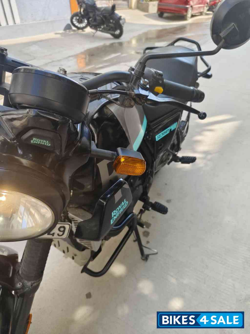 Sliver Spirit Royal Enfield Scram 411