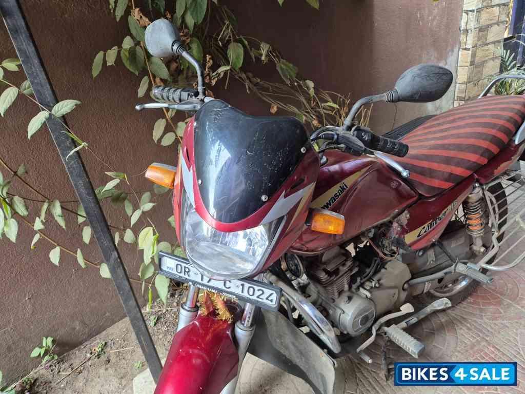 Red, Maroon Bajaj Caliber 115